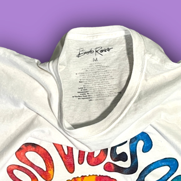 (M) Bob Ross Graphic Tee (18 X 28) - Picture 3 of 4